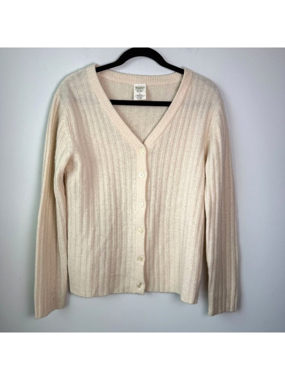Old Navy Vintage Cardigan Lambswool Angora Blend Size M Y2K Gilmore Girls Fall
